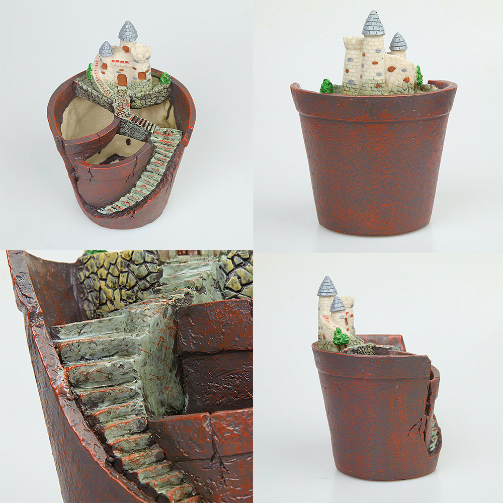 Chậu Cây Cảnh Nhỏ Nhân Tạo Độc Đáo Trang Trí Nhà Cửa/ Văn Phòng