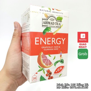 [Hỏa Tốc] Trà Ahmad thảo mộc Energy hộp 20 gói