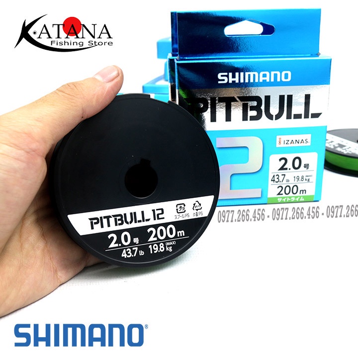 Dây PE Cao Cấp Shimano Pitbull X12