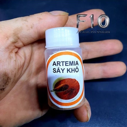 Artemia Sấy Khô Ăn Ngay Không Cần Ấp Thức Ăn Dinh Dưỡng Cho Cá Cảnh