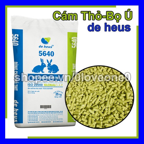 1kg Cám Thỏ De Heus Bổ Dưỡng Cho Thỏ-Bọ Ú- Guinea Pig
