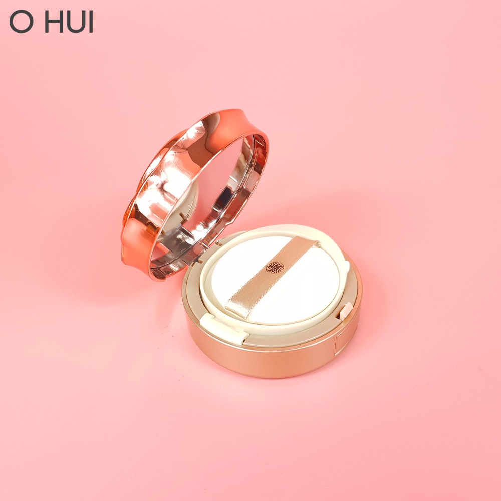 Bộ Phấn Nước Hoa Hồng Phiên Bản Giới Hạn OHUI Ultimate Cover Cushion Moisture Coral Rose Edition Set 45g