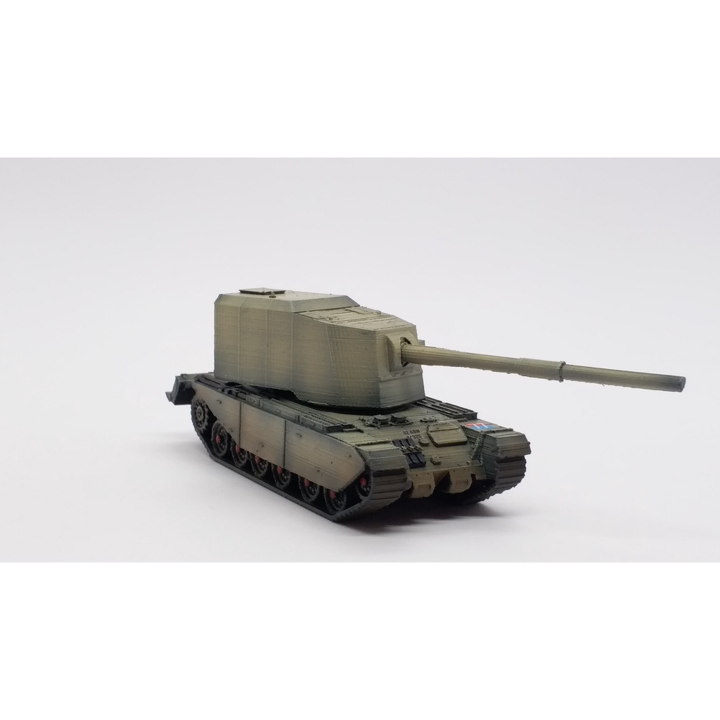 Mô hình quân sự xe tăng pháo tự hành World of Tanks WoT FV4005 đã sơn