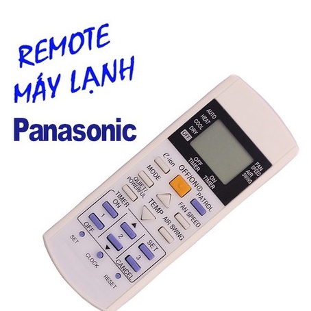 Remote Máy Lạnh Panasonic E-ion A75C3298 BH ĐỔI MỚI - REMOTE MÁY LẠNH Eion 2 chiều ,bảo hành 1 đổi 1