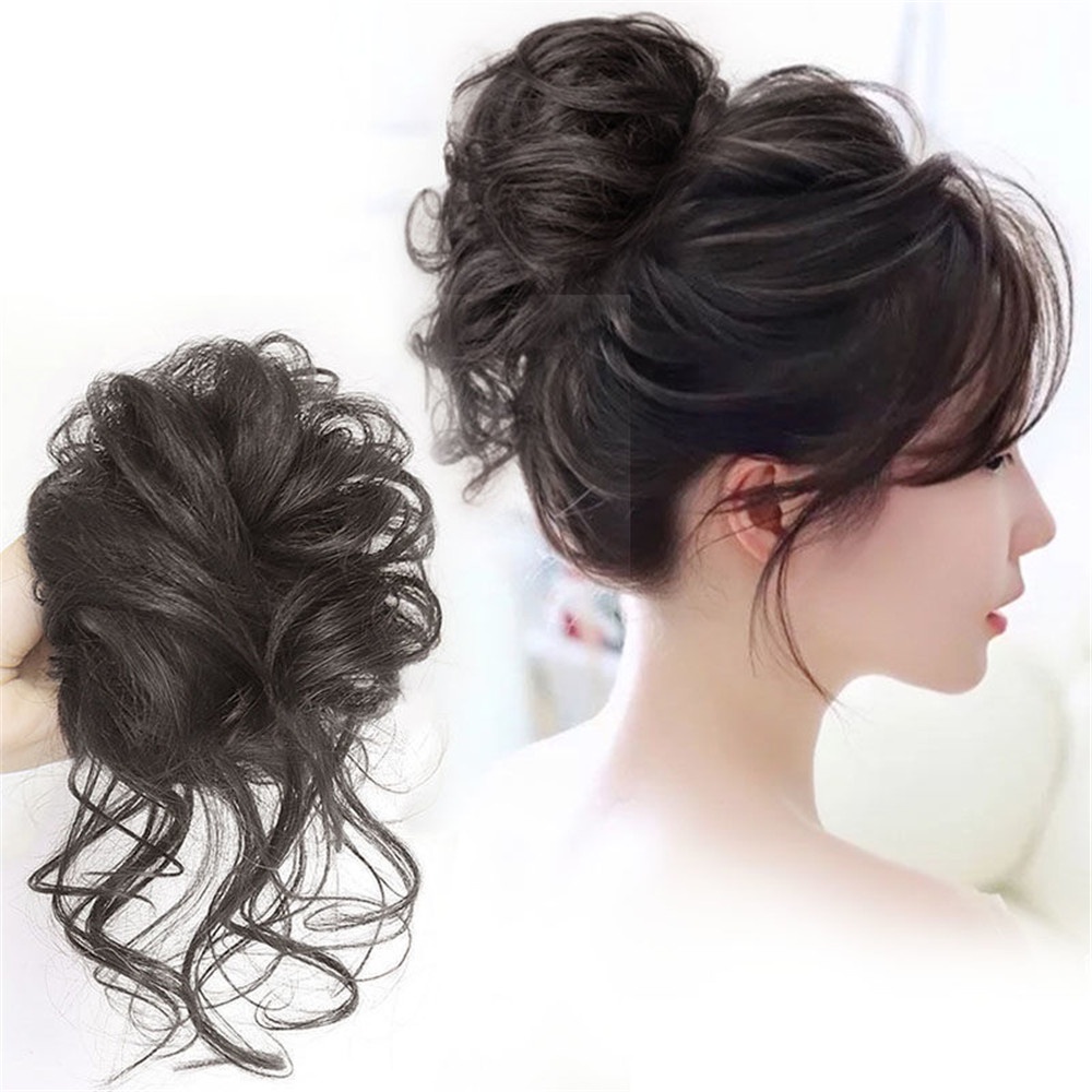 【COD】Búi Tóc Giả Hình Bạch Tuộc Xinh Xắn Dành Cho Nữ