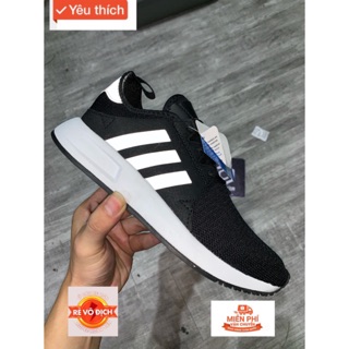 Video + ảnh thật > giày sneaker xplr đen sọc trắng phản quang