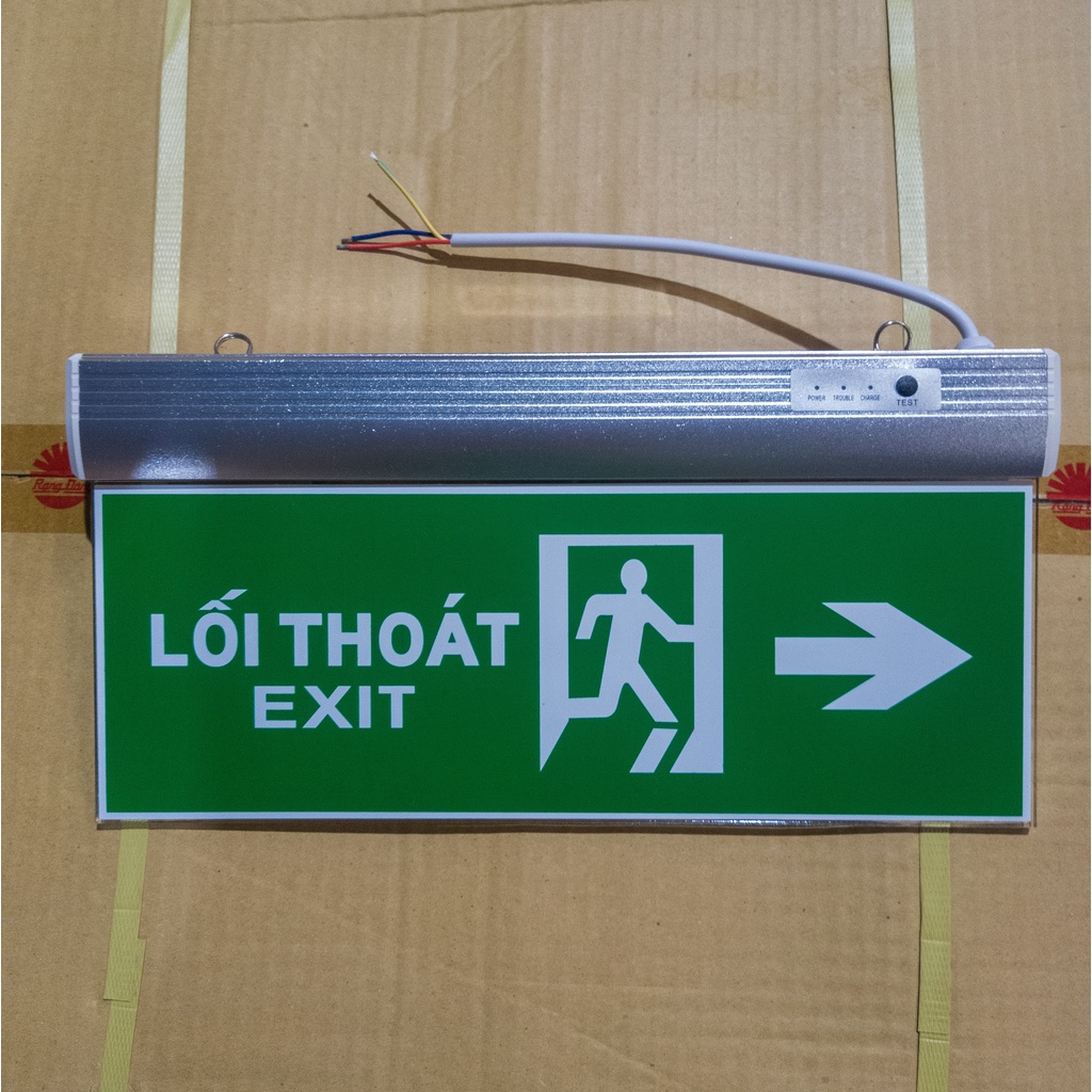 Đèn Exit Chỉ dẫn thpát hiểm 2.2W Rạng Đông