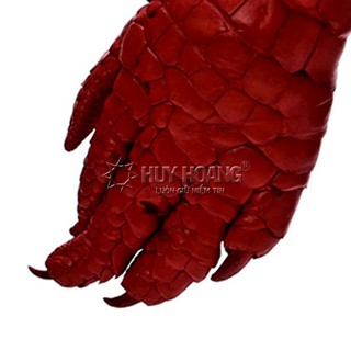 Móc khóa da cá sấu màu đỏ PH8213