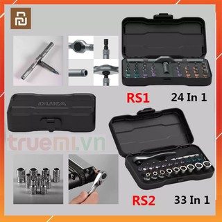 Bộ tua vít, dụng cụ đa năng Xiaomi Duka RS1 (24 trong 1) và RS2 (33 trong 1)
