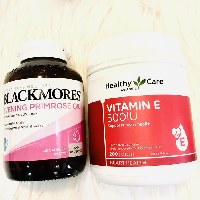 [Hàng Chuẩn Úc] Combo Hồi Xuân cho phụ nữ u40+ và sau sinh (Blackmores Anh Thảo + Vitamin E Healthy care)