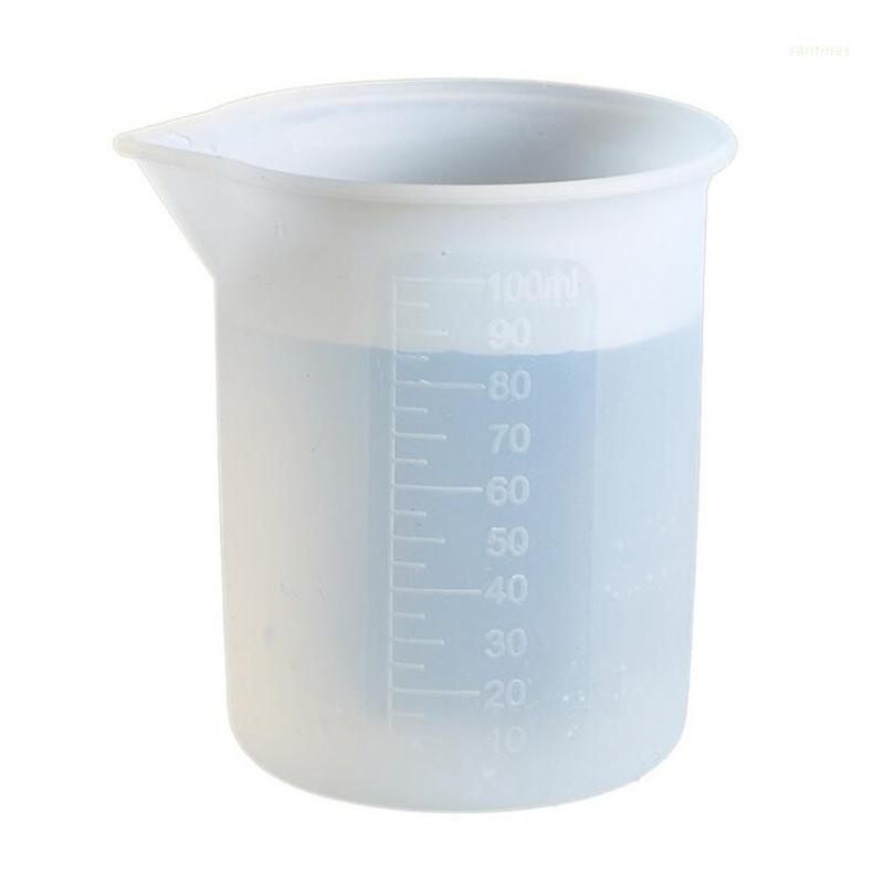 Cốc đong silicon 100ml làm trang sức doy