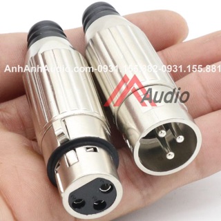 Jack canon sọc inox , giá 01 cái