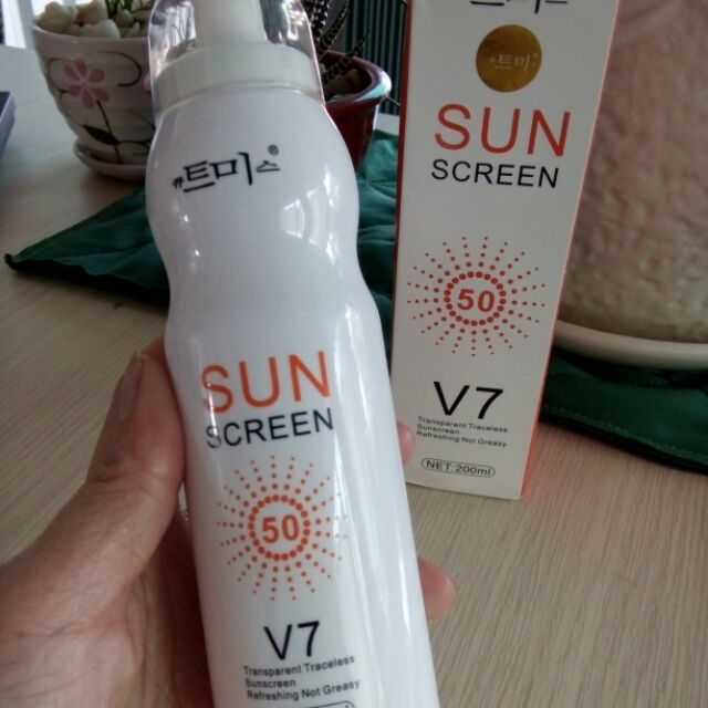 Xịt chống nắng SUN SCREEN