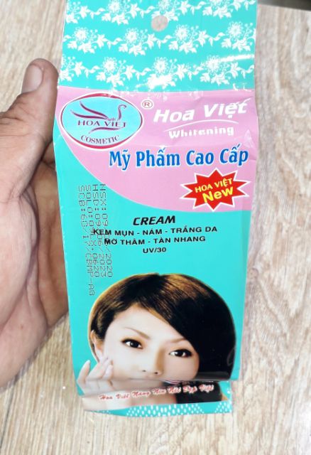 Một hộp kem dưỡng da Cao cấp loại 6g Hoa Việt_ chính hãng