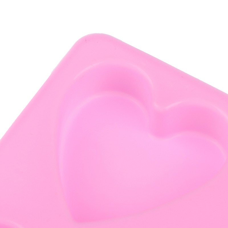 Khuôn Silicone Hình Trái Tim 3d Với 4 Khuôn Tiện Dụng