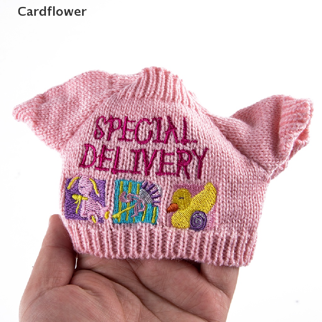 Áo/ Mũ/ Khăn choàng mini tùy chọn họa tiết dành cho chú vịt nhồi bông 30cm thiết kế dễ thương