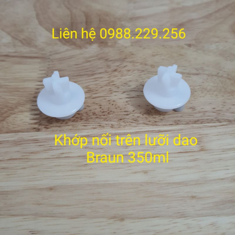 Phụ kiện máy xay cầm tay Braun hoa khế nắp đầu dao khô HC 350ml cho máy xay Braun MQ5245 MQ3045 MQ5045