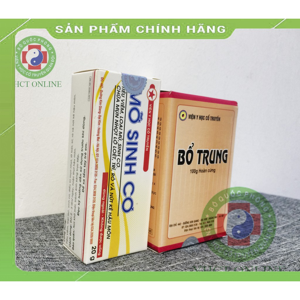 Combo mỡ sinh cơ ,bổ trung