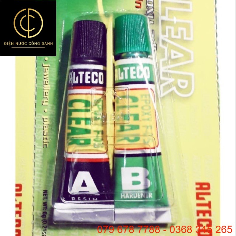 keo AB f-05 CLEAR epoxy