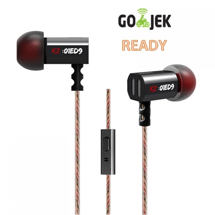 Tai Nghe Nhét Tai 10khb Knowledge Jack 3.5mm - Kz-Ed9-57Ryur67R Màu Đen