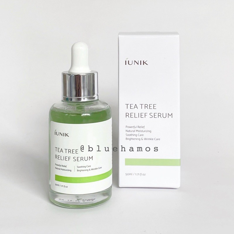 Tinh chất tràm trà iUNIK tea tree relief serum