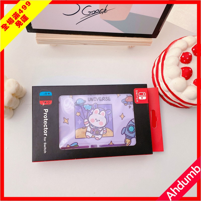 Vỏ Bảo Vệ Máy Chơi Game Nintendo Switch Hình Thỏ / Người Ngoài Hành Tinh Hoạt Hình Đáng Yêu