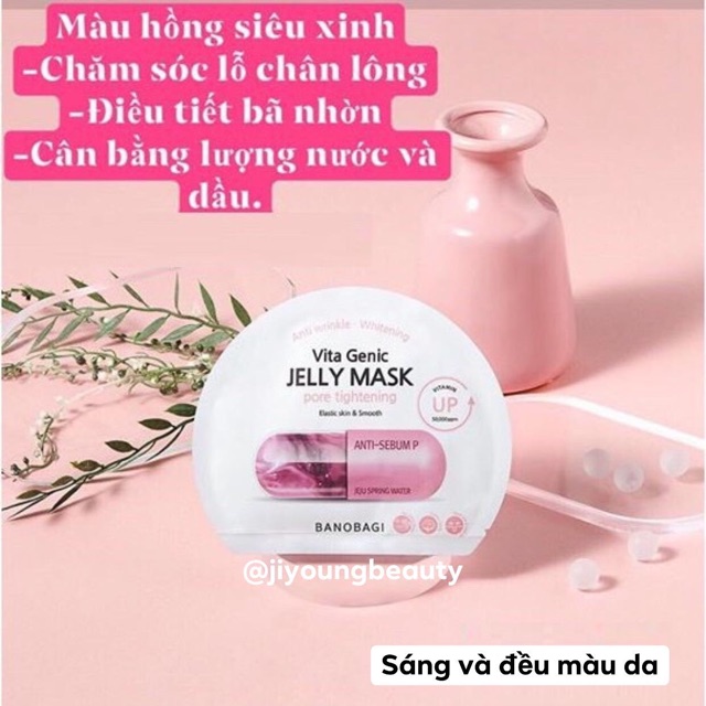 1 Miếng Mặt Nạ Vita Genic Banobagi mẫu mới 2020