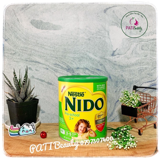 ❌Sữa Nido Nắp Xanh 800g ❌🇺🇸 -Date 02/2022