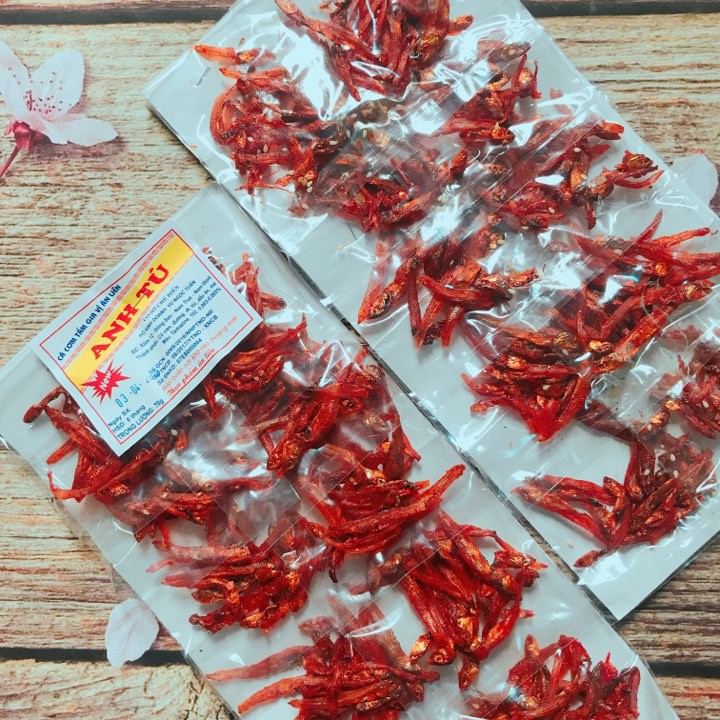 Cá chi chi GÓI TO sấy mè tẩm gia vị cay ngọt