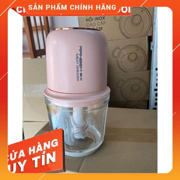 MÁY XAY RANBEM CỐI THUỶ TINH tích điện - Hàng chính hãng bảo hành 12 tháng