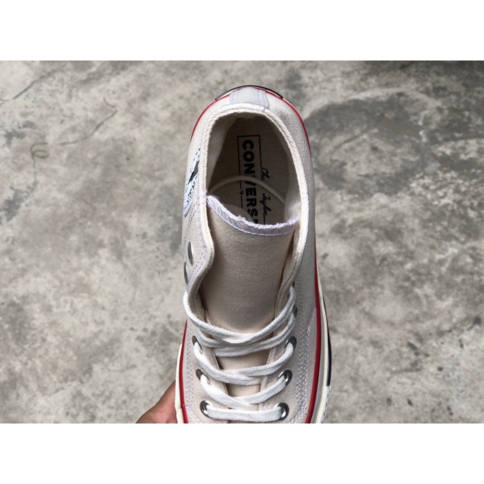 👟👟Giày Thể Thao, Giày Sneaker Converse_Cổ Cao Trắng Kem ,Giày Thể Thao Nam Nữ Bản Đẹp Nhất | BigBuy360 - bigbuy360.vn
