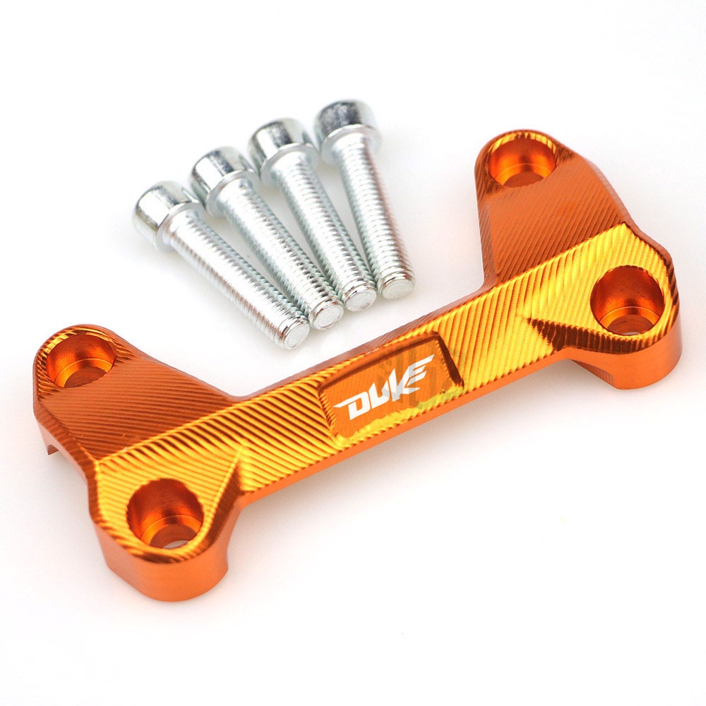 Phụ Kiện Kẹp Tay Lái Bằng Nhôm CNC Cho Xe Mô Tô KTM Duke 125 200 390 RC