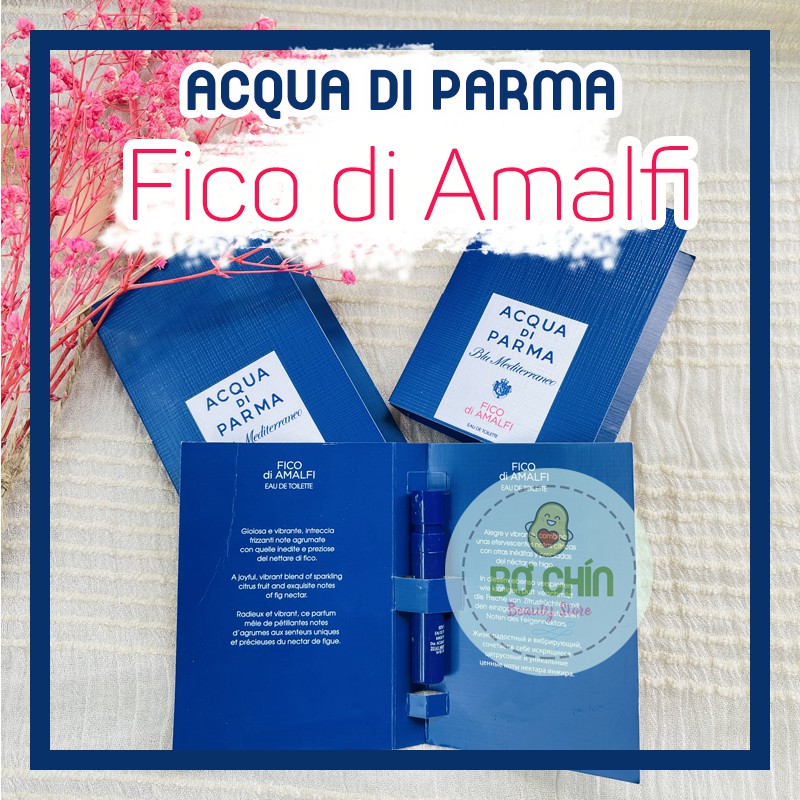 [Mẫu thử nước hoa] Acqua Di Parma Blu Mediterraneo Fico di Amalfi