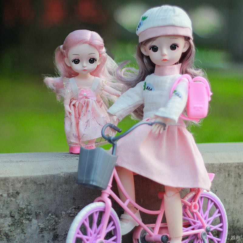 ✱♠Bộ công chúa Barbie 17cm có thể đổi thành quà sinh nhật búp bê bjd cô gái đồ chơi