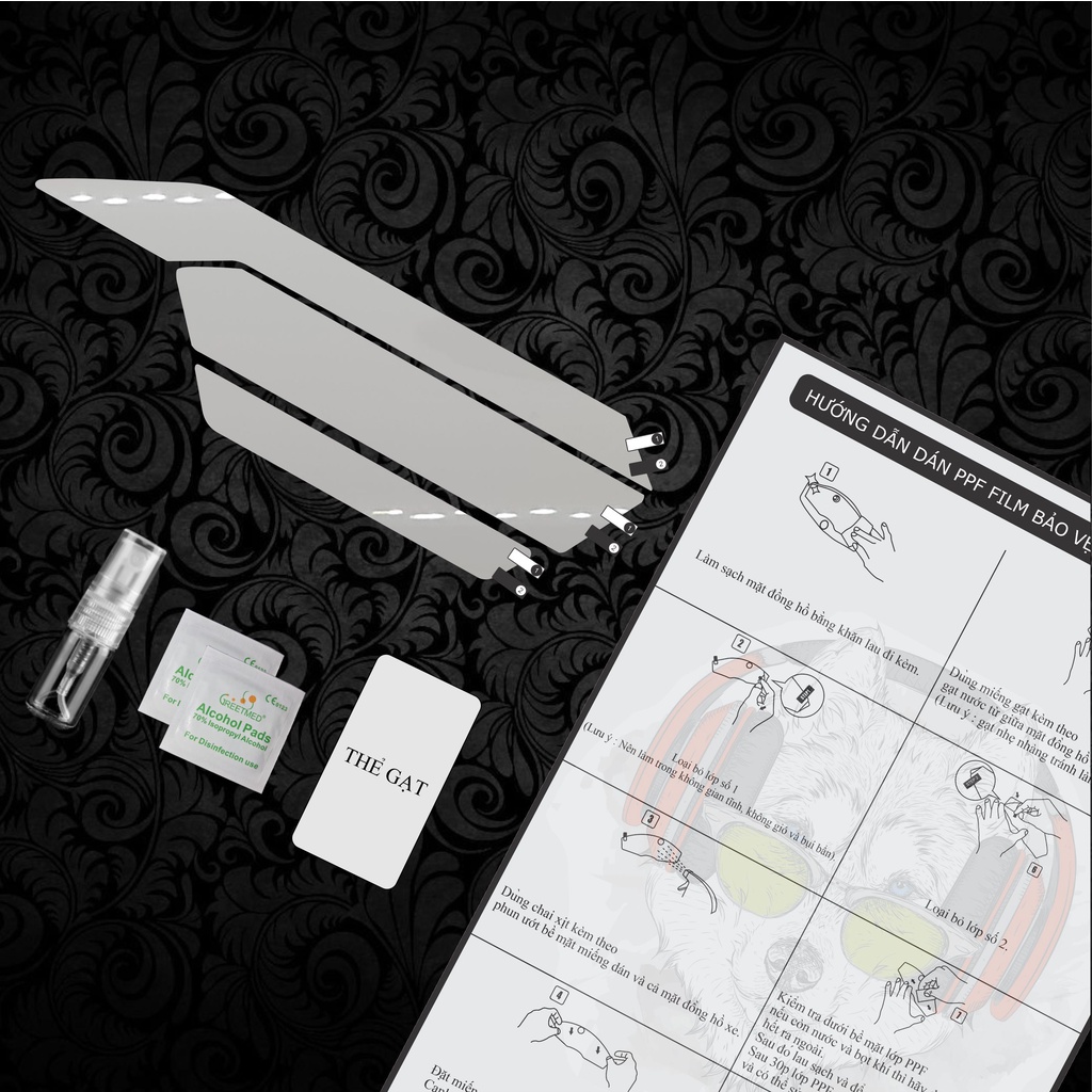 Miếng dán PPF TPU bảo vệ mặt đồng hồ xe WINNER X V2 - HONDA WINNER X 150 WINX