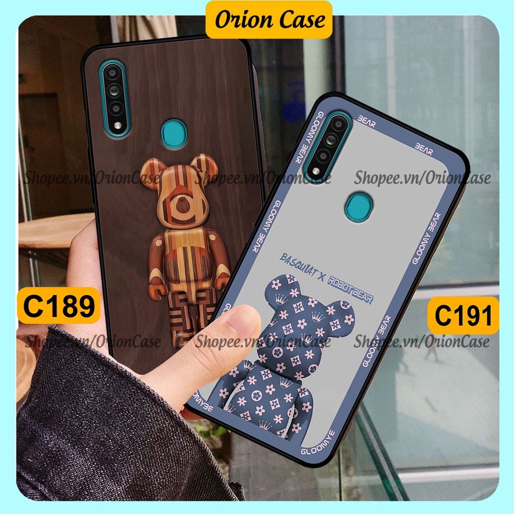 Ốp lưng Oppo A31 in hình bearbrick 3D thời trang, cá tính. ốp chống sốc, bền đẹp