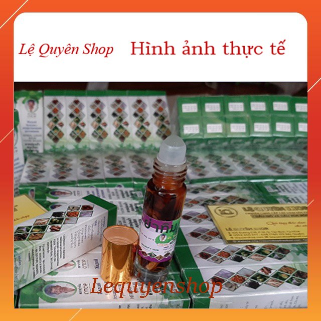 [Combo] 12 Chai Dầu Lăn Thảo dược 13 vị Thái Lan 8ml