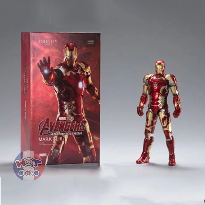 Mô hình iRon Man Mark XLIII ZD Toys chính hãng tỉ lệ 1/10