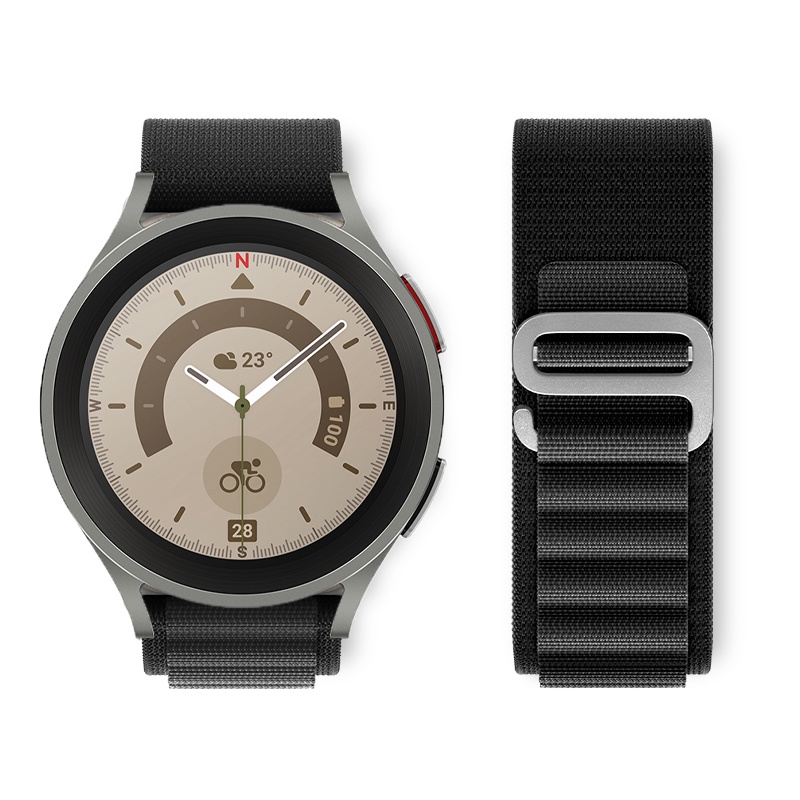 Dây Nylon Co Giãn 20mm 22mm Cho Đồng Hồ Samsung Galaxy Watch Active 2 / Gear S3 44mm 40mm Huawei GT 2 / 3 Pro