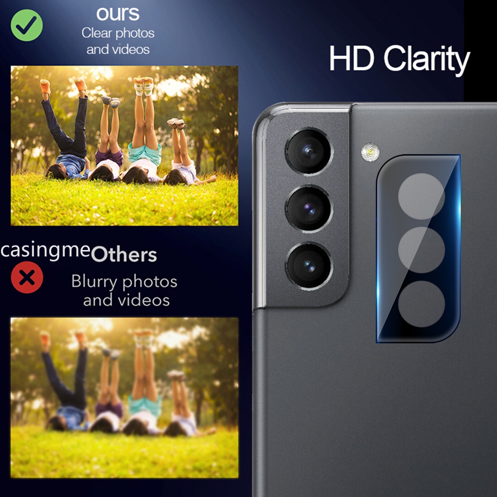 Kính Cường Lực 3D Bảo Vệ Camera Toàn Diện Cho Samsung Galaxy S21 FE 5G S22Ultra S22 S21 S 21 22 Plus + Ultra 4G 5G