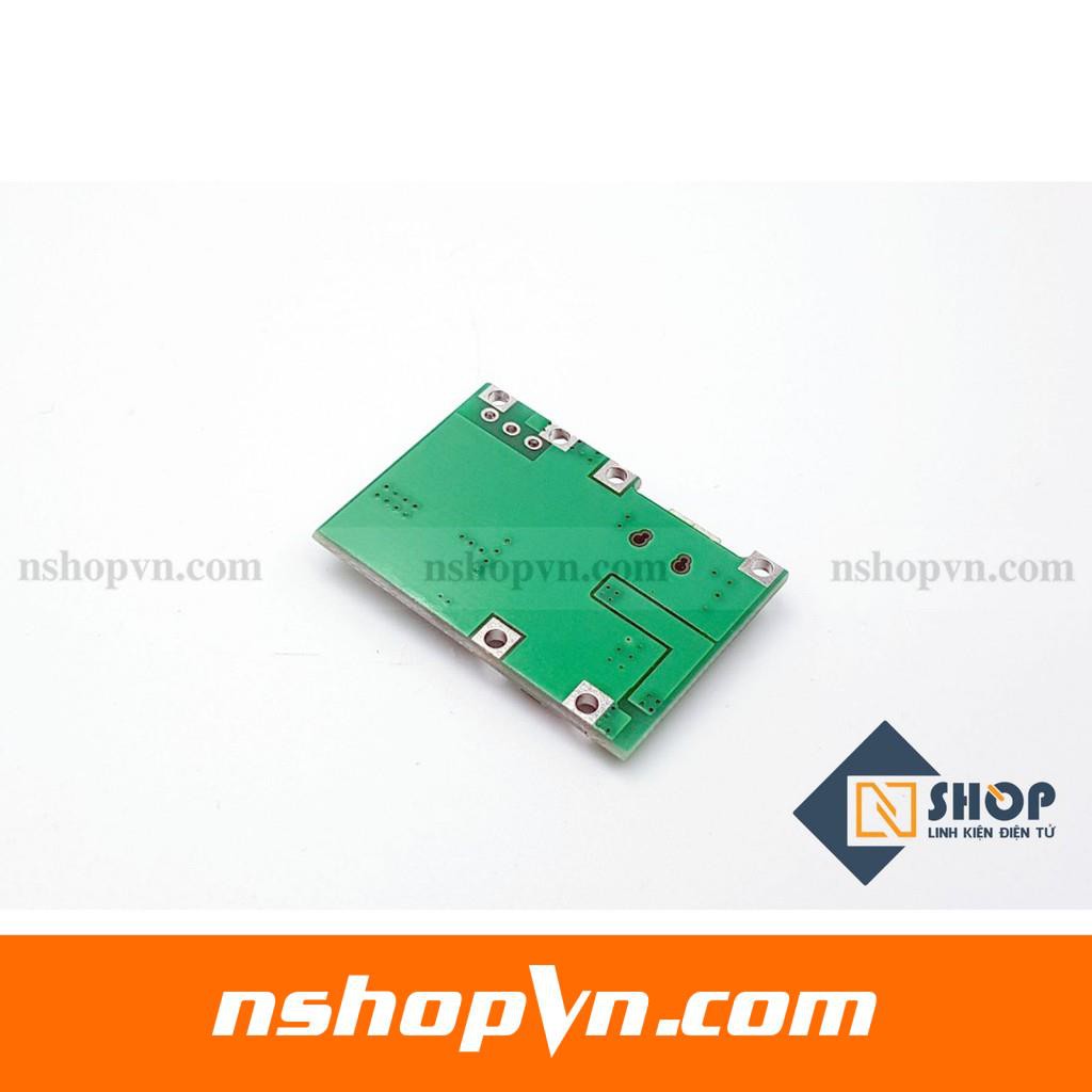 Mạch sạc pin 18650 1S tích hợp tăng áp 27V