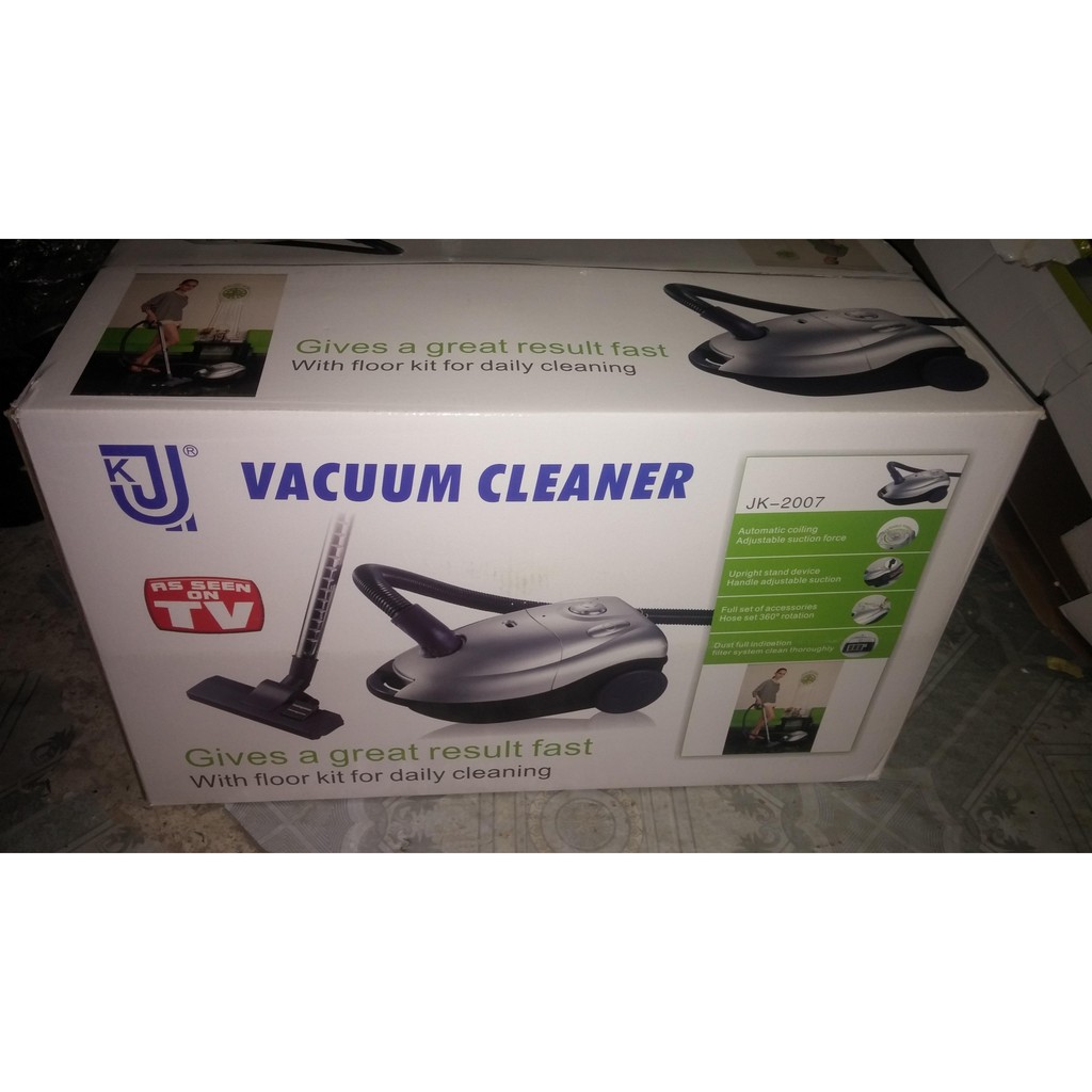 Máy hút bụi vacuum cleaner JK-2007 - 2400W (Đỏ)