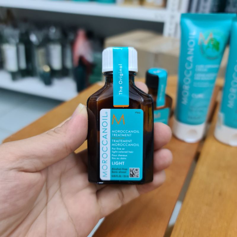 Dầu gội, kem dưỡng, dầu hấp Moroc Moroccanoil mini