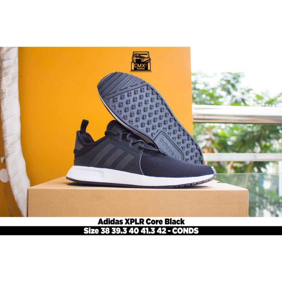 [Hạ Giá] 😘 [ HÀNG CHÍNH HÃNG ] Giày Adidas XPLR Core Black ( BB1100 ) - REAL AUTHETIC 100%