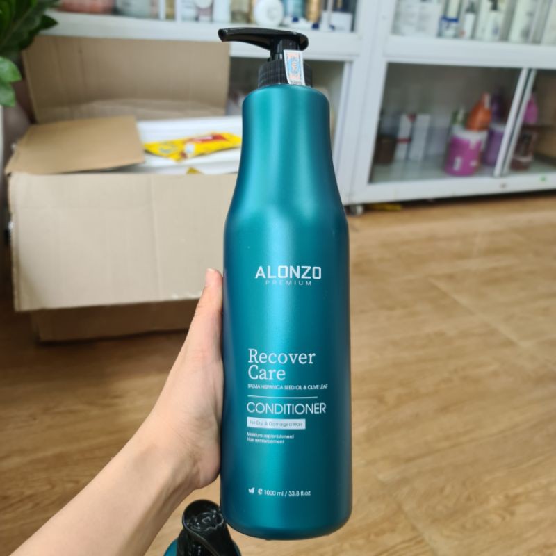 DẦU GỘI XẢ ALONZO RECOVER PHỤC HỒI TÓC KHÔ VÀ HƯ TỔN 1000ML