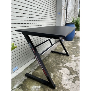 Bàn chân chữ z mặt gỗ. Bàn làm việc chân sắt