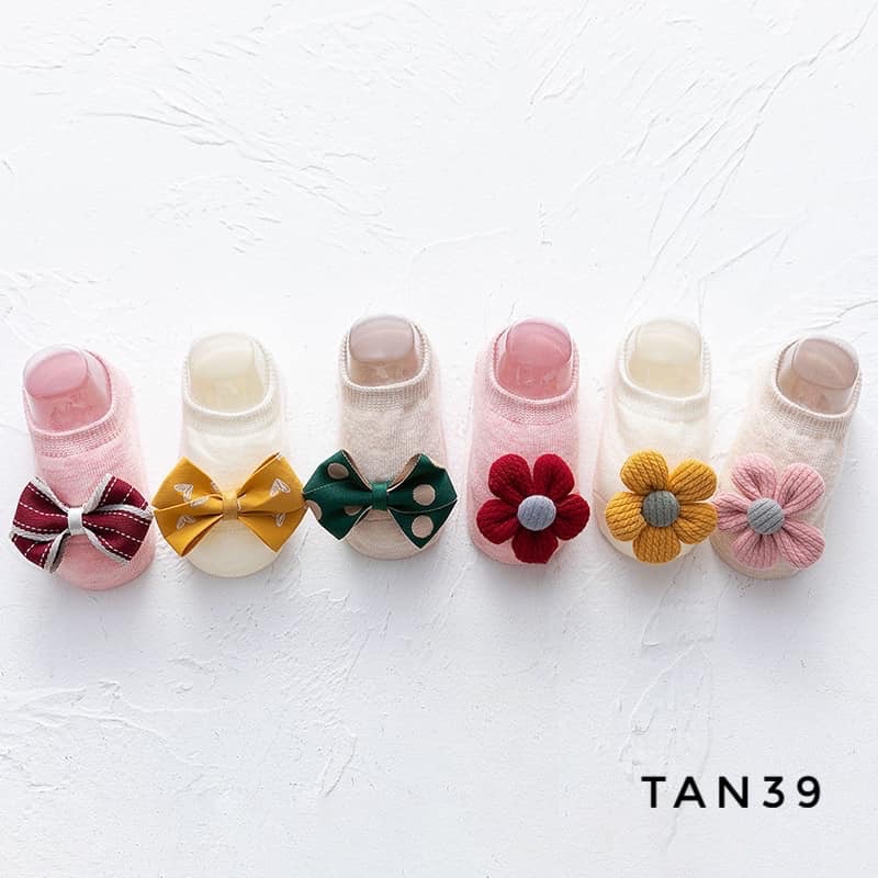 Tất dễ thương cho bé gái từ 0-3 tuổi TAN39