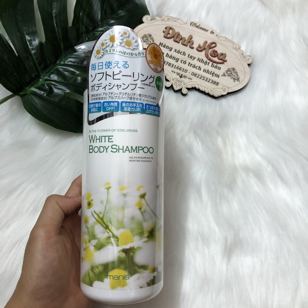 5 chai sữa tắm shampoo xách tay nhật bản