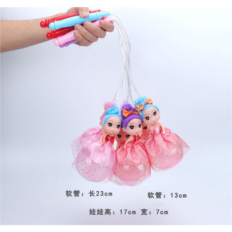 Đèn lồng trung thu cho bé gái - đèn lồng công chúa búp bê chibi - Smart Baby