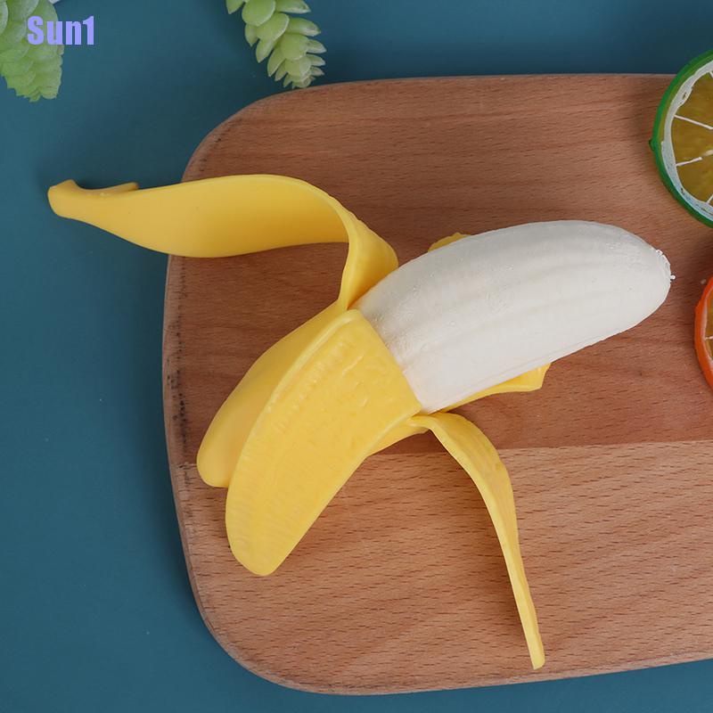 Đồ chơi squishy Giảm Stress Hình Quả Chuối Dễ Thương Cho Bé